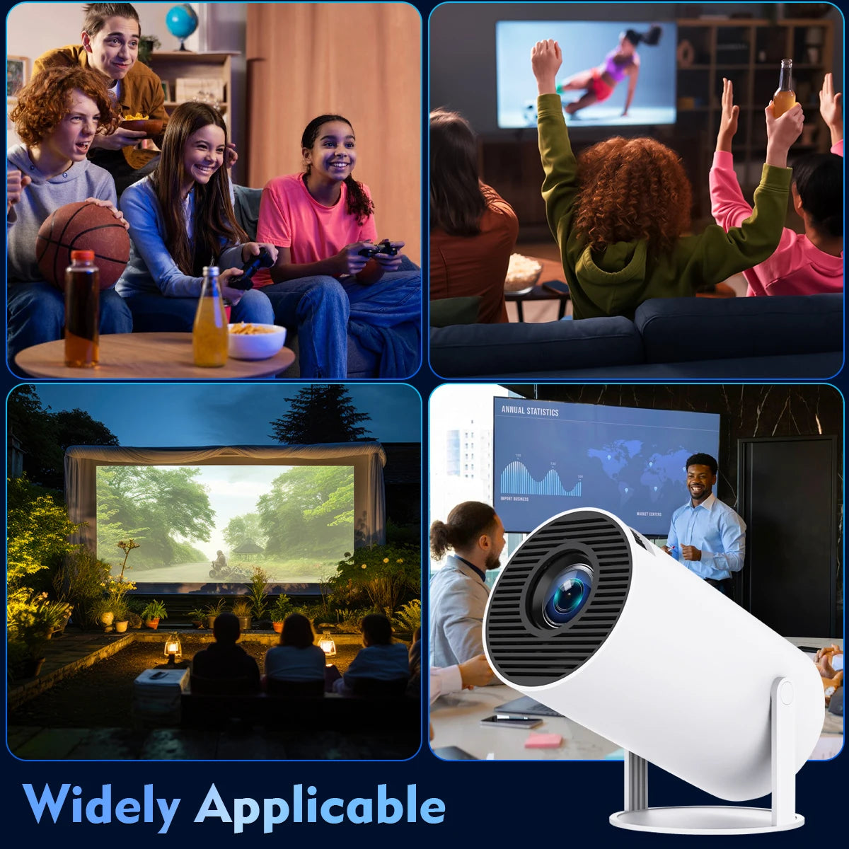 HY300 Pro Smart Projector