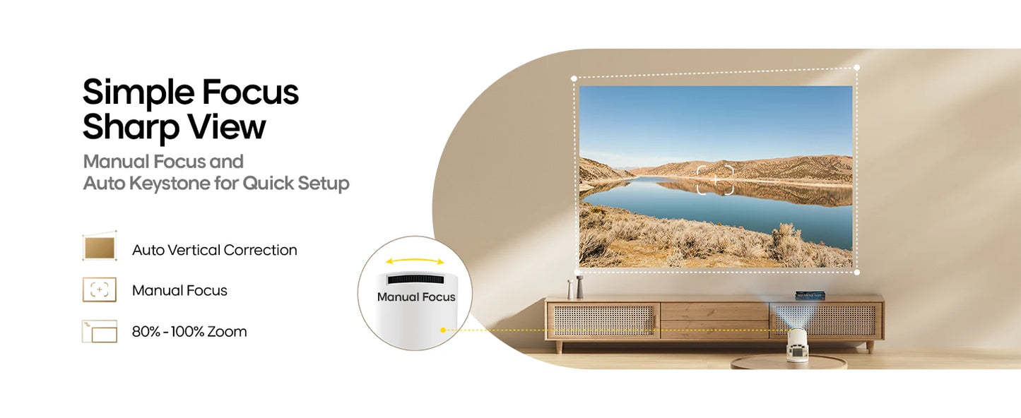 HY300 Pro Smart Projector