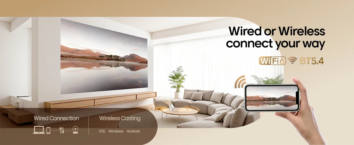 HY300 Pro Smart Projector